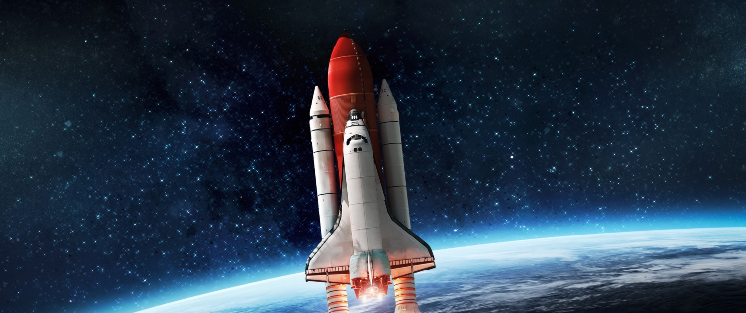 rocket in space in orbit Rocket In Space In Orbit